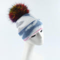 La boutique du chapeau bonnet Vert / 56-59cm bonnets colorés Pom Pom en laine tricoté mode décontracté