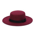 La boutique du chapeau Bordeaux / 55/57cm Chapeau Fedora jazz en laine