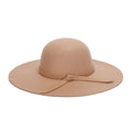 La boutique du chapeau Camel / 55/57cm Chapeau en laine avec nœud papillon