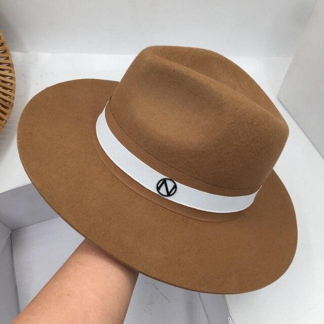 La boutique du chapeau capeline et chapeaux d'été Marron / M57cm Chapeau fedoras panama