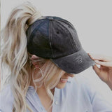 La boutique du chapeau Casquette de Baseball queue de cheval