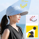 La boutique du chapeau Casquette visière queue de cheval