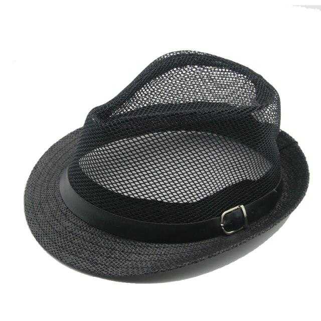 La boutique du chapeau chapeau cow-boy Noir 02 / 58cm Chapeau de Cowboy occidental en maille respirante
