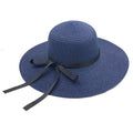 La boutique du chapeau chapeau d''été Bleu Chapeau femme plage