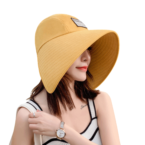 La boutique du chapeau chapeau d''été Jaune Chapeau d'été Protection UV pour femmes