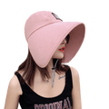 La boutique du chapeau chapeau d''été Rose Chapeau d'été Protection UV pour femmes