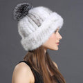 La boutique du chapeau chapeau d'hiver Argenté Chapeau de fourrure nouvelle mode