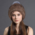 La boutique du chapeau chapeau d'hiver Marron Chapeau de fourrure nouvelle mode