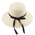La boutique du chapeau chapeau de paille Beige L / L Chapeau de paille pour femmes