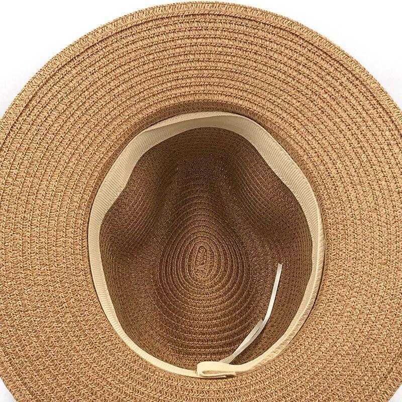 La boutique du chapeau chapeau de paille Chapeau paille Panama décontracté large bord été