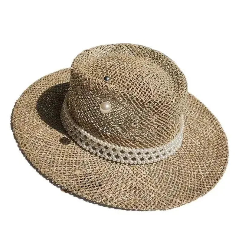 La boutique du chapeau Chapeau de paille Fedora