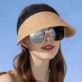 La boutique du chapeau Chapeau de paille respirant à Large bord