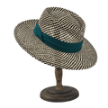La boutique du chapeau chapeau de paille Vert / 56-58 cm Chapeau de paille d'été pour femmes hommes