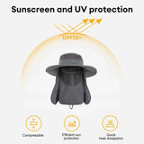 La boutique du chapeau Chapeau de pêche femme avec protection nuque