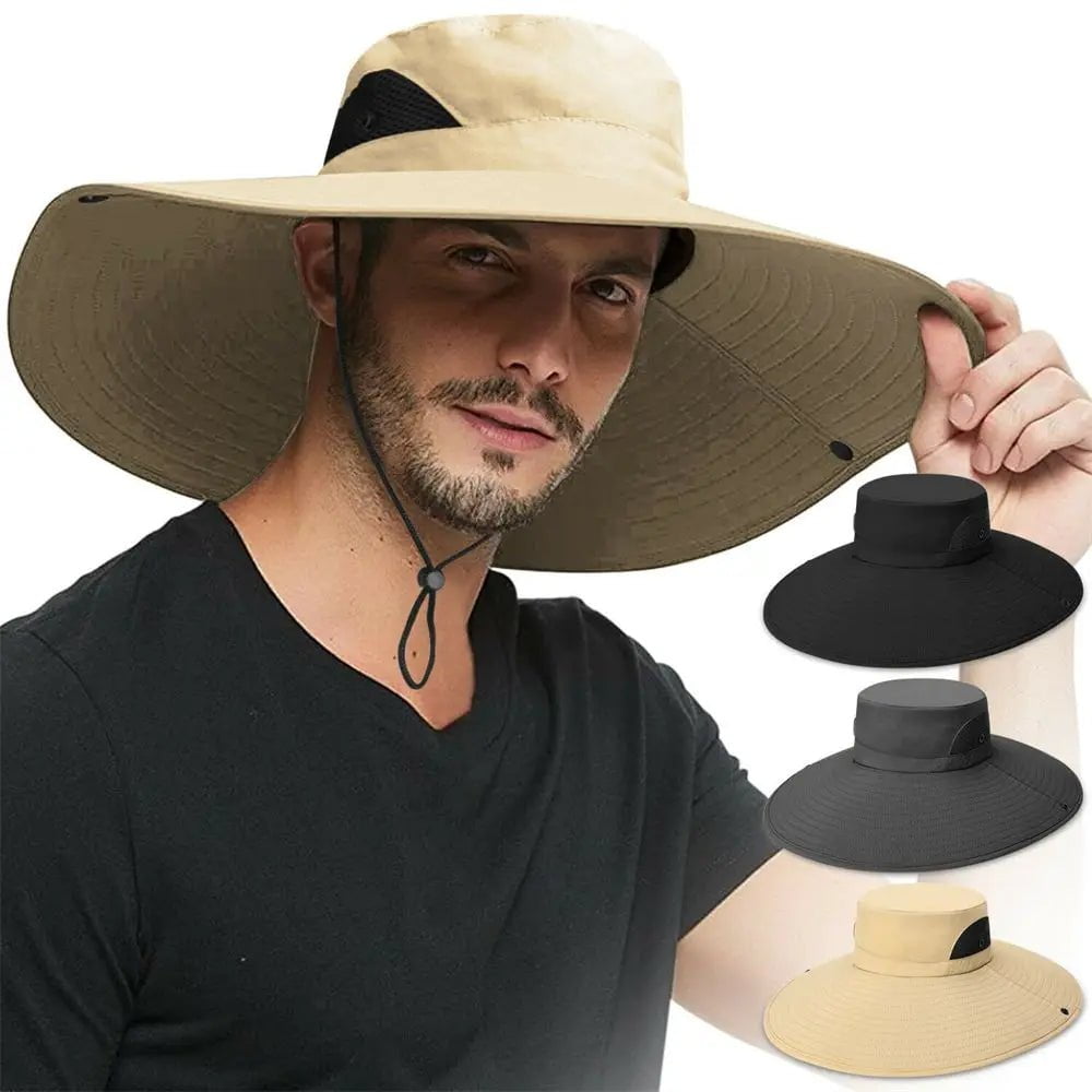 La boutique du chapeau Chapeau de pêche homme grande taille