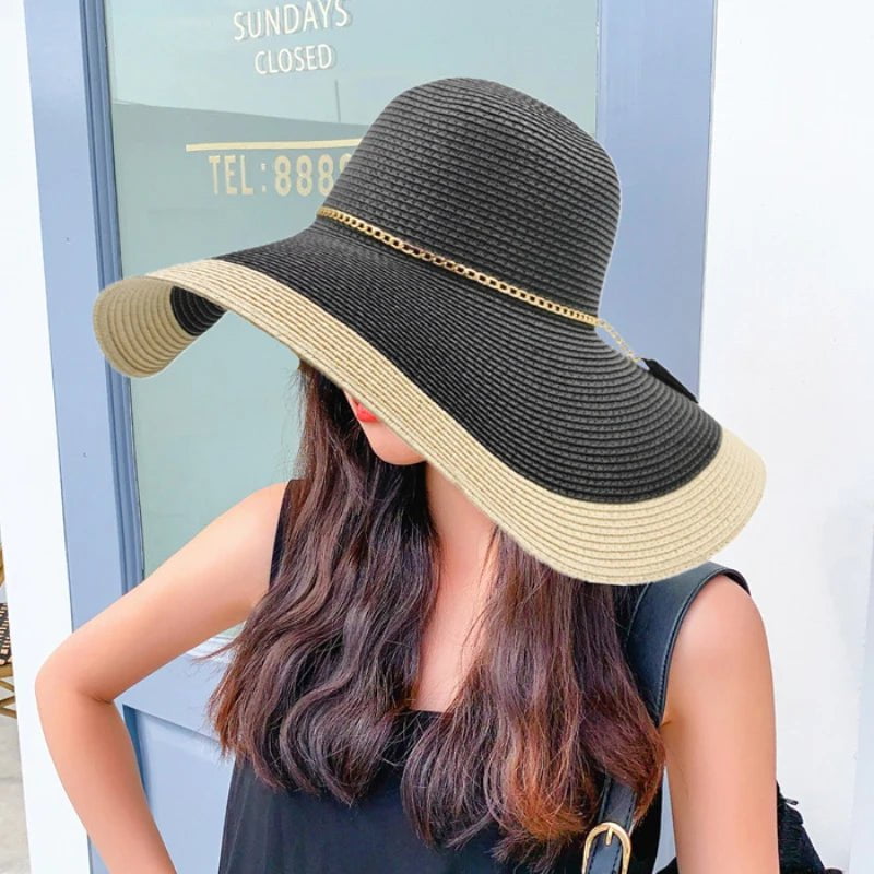 La boutique du chapeau Chapeau de plage Anti-UV