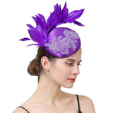 La boutique du chapeau Chapeau Fascinator Paillettes