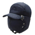 La boutique du chapeau chapka russe Bleu / 56-60cm chapeau de bombardier pour hommes