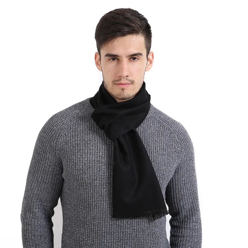 La boutique du chapeau Écharpe Écharpe chaude et douce pour homme