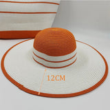 La boutique du chapeau Ensemble sac et chapeaux de paille