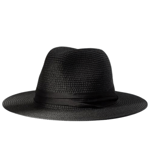 La boutique du chapeau fédora 1 / Noir Chapeaux Panama