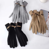 La boutique du chapeau Gants d'hiver en velours allemand