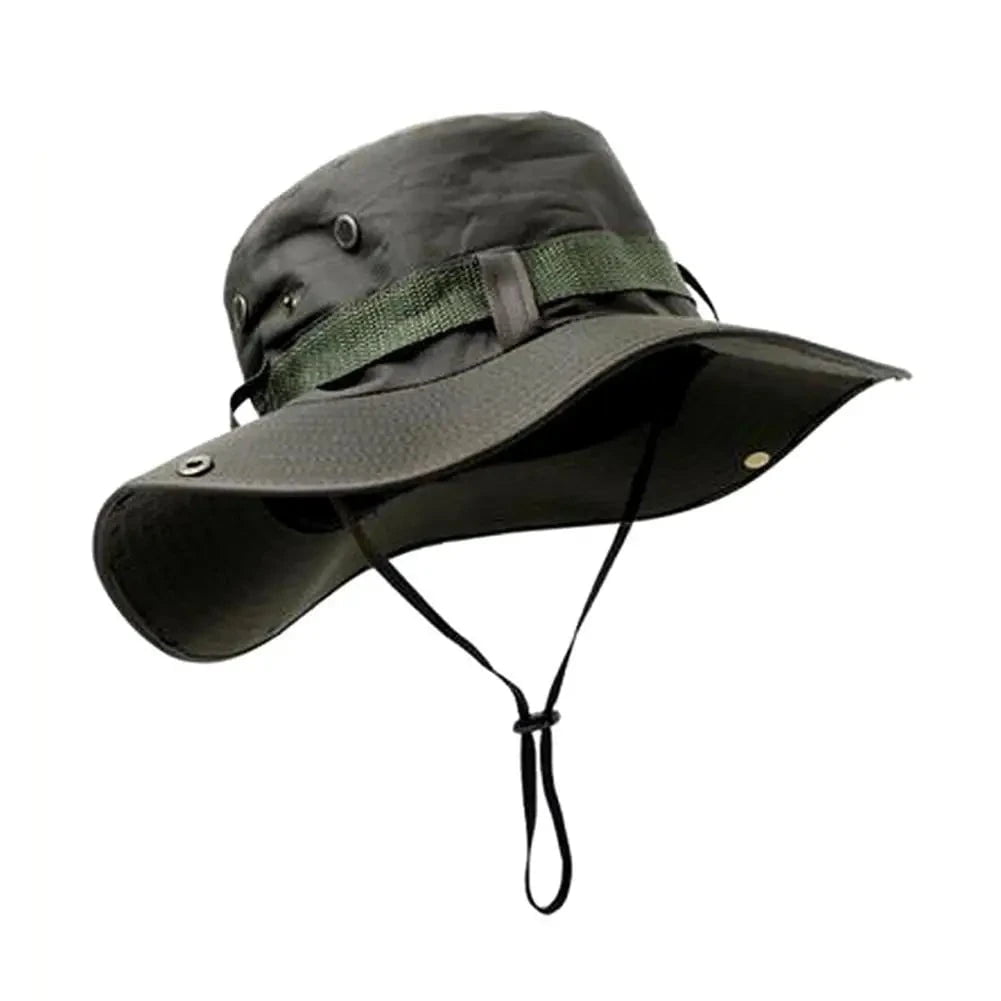 La boutique du chapeau Gris foncé Chapeau de randonnée été