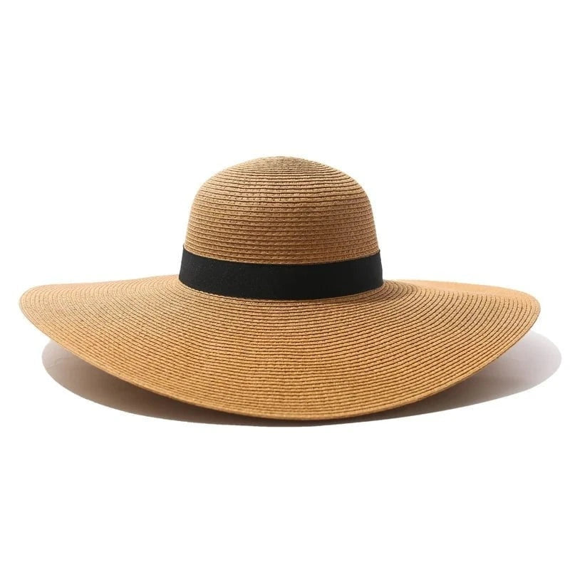 La boutique du chapeau Khaki Chapeau de plage pliable