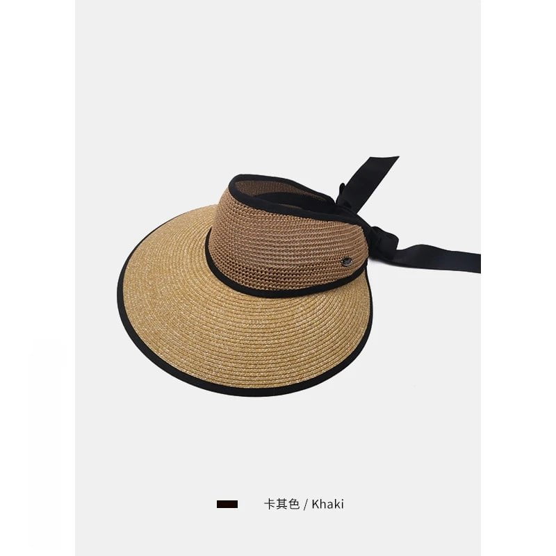La boutique du chapeau Marron / ajustable Chapeau de paille d'été pour femmes