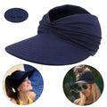 La boutique du chapeau navy Chapeau de soleil à visière pour femmes