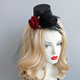 La boutique du chapeau Noir Chapeau Bibi haut de forme