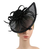 La boutique du chapeau Noir Chapeau Bibi Soirée