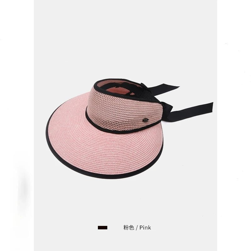 La boutique du chapeau Rose / ajustable Chapeau de paille d'été pour femmes