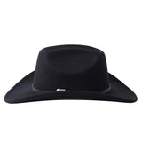 La boutique du chapeau Stetson avec décor en forme de taureau