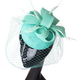 La boutique du chapeau Vert 2 Chapeau Bibi Soirée