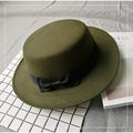 La boutique du chapeau Vert / 55/57cm Chapeau Fedora jazz en laine