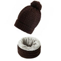 La boutique du chapeau WJ75-SET5 Ensemble foulard tricoté et bonnet