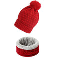 La boutique du chapeau WJ75-SET6 Ensemble foulard tricoté et bonnet