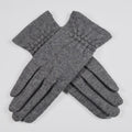 Multi-tendance gants tactile Gris Gants de laine doux élégant chaud écran tactile