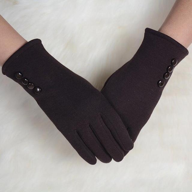 Multi-tendance gants tactile L15 Café Gant mitaines mode élégante dames écran tactile