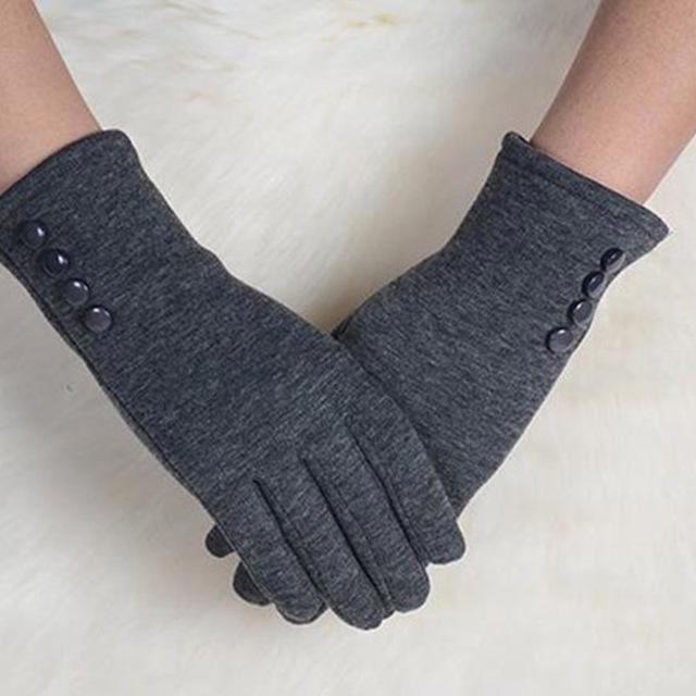 Multi-tendance gants tactile L15 Gris Gant mitaines mode élégante dames écran tactile