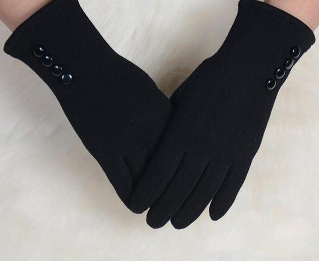 Multi-tendance gants tactile L15 Noir Gant mitaines mode élégante dames écran tactile