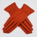 Multi-tendance gants tactile orange Gants de laine doux élégant chaud écran tactile