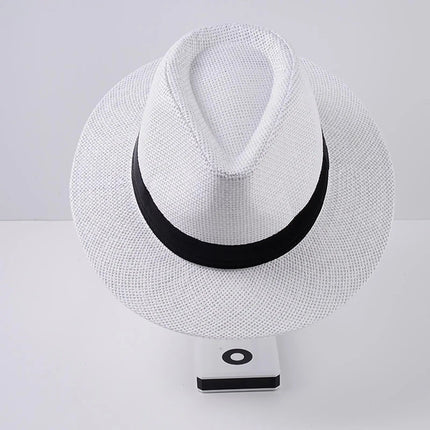 Panama classique a bord large - Beige - M (56 - 58cm) | La boutique du chapeau