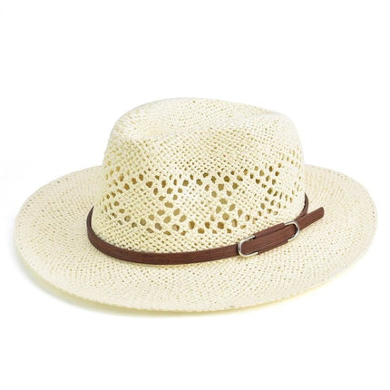 Panama classique respirant - Crème - M (56 - 58cm) | La boutique du chapeau