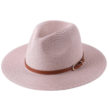 Panama en Paille Souple - Rose - M (56 - 58cm) | La boutique du chapeau