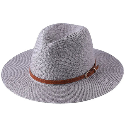 Panama en Paille Souple - Gris 1 - M (56 - 58cm) | La boutique du chapeau