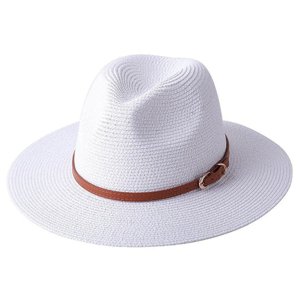 Panama en Paille Souple - Blanc - M (56 - 58cm) | La boutique du chapeau