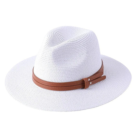 Panama en Paille Souple - Blanc - M (56 - 58cm) | La boutique du chapeau