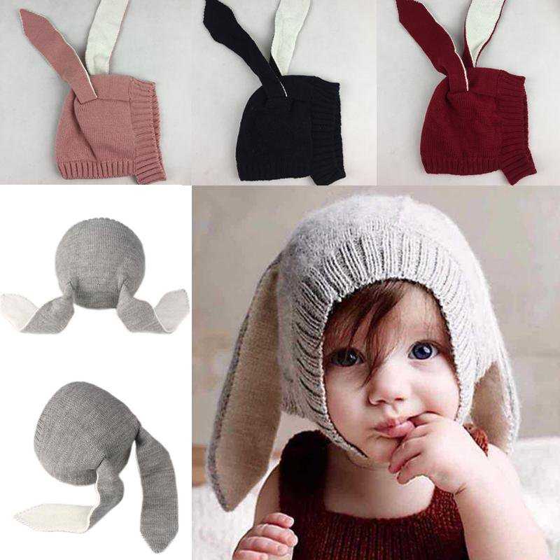 Paris-Chapeau bonnet Bonnet en laine oreilles de lapin